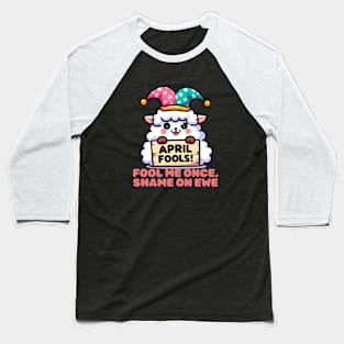 Sly Sheep April Fools Prank Baseball T-Shirt